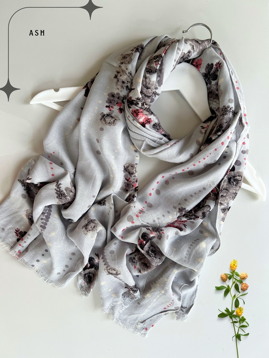 COTTON FLORAL HIJABS