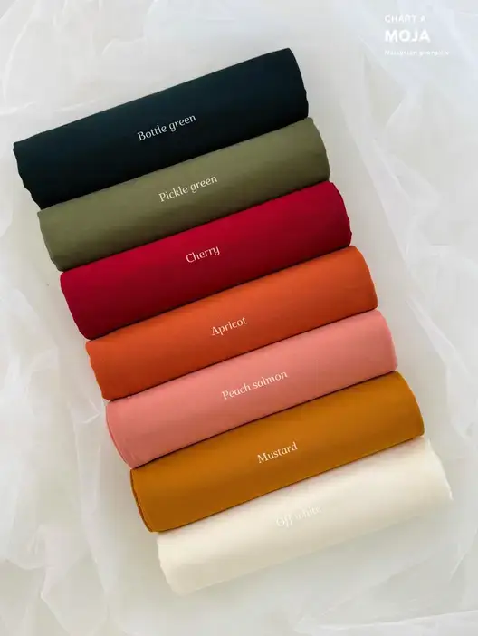 Malaysian Georgette Heavy Chiffon Hijabs