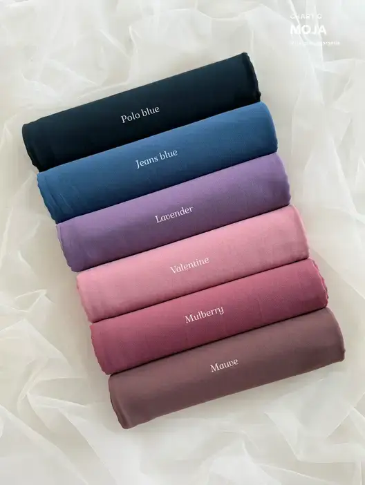 Malaysian Georgette Heavy Chiffon Hijabs