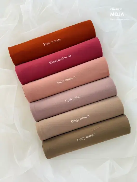 Malaysian Georgette Heavy Chiffon Hijabs PART