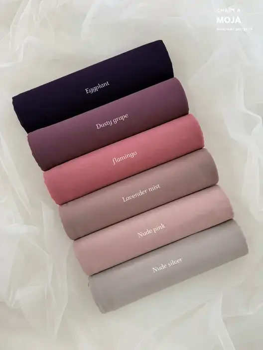 Malaysian Georgette Heavy Chiffon Hijabs PART