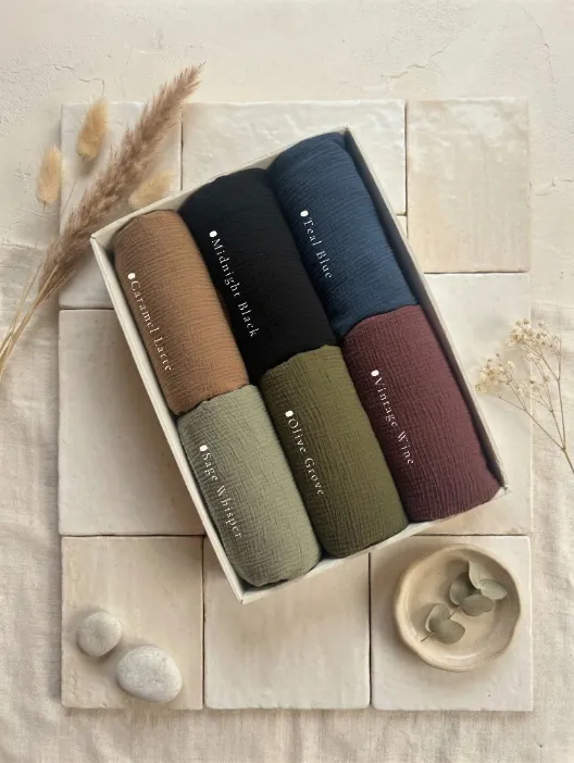 MINI BOX PLEATED CHIFFON HIJAB MINI BOX PLEATED CHIFFON HIJAB