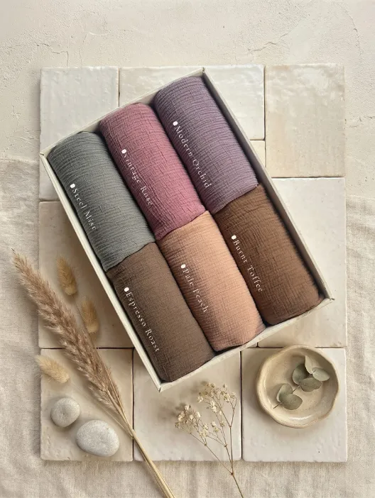 MINI BOX PLEATED CHIFFON HIJAB MINI BOX PLEATED CHIFFON HIJAB