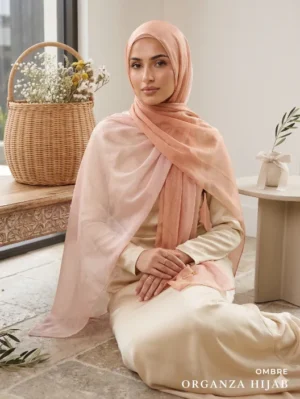 ombre organza ombre organza hijab